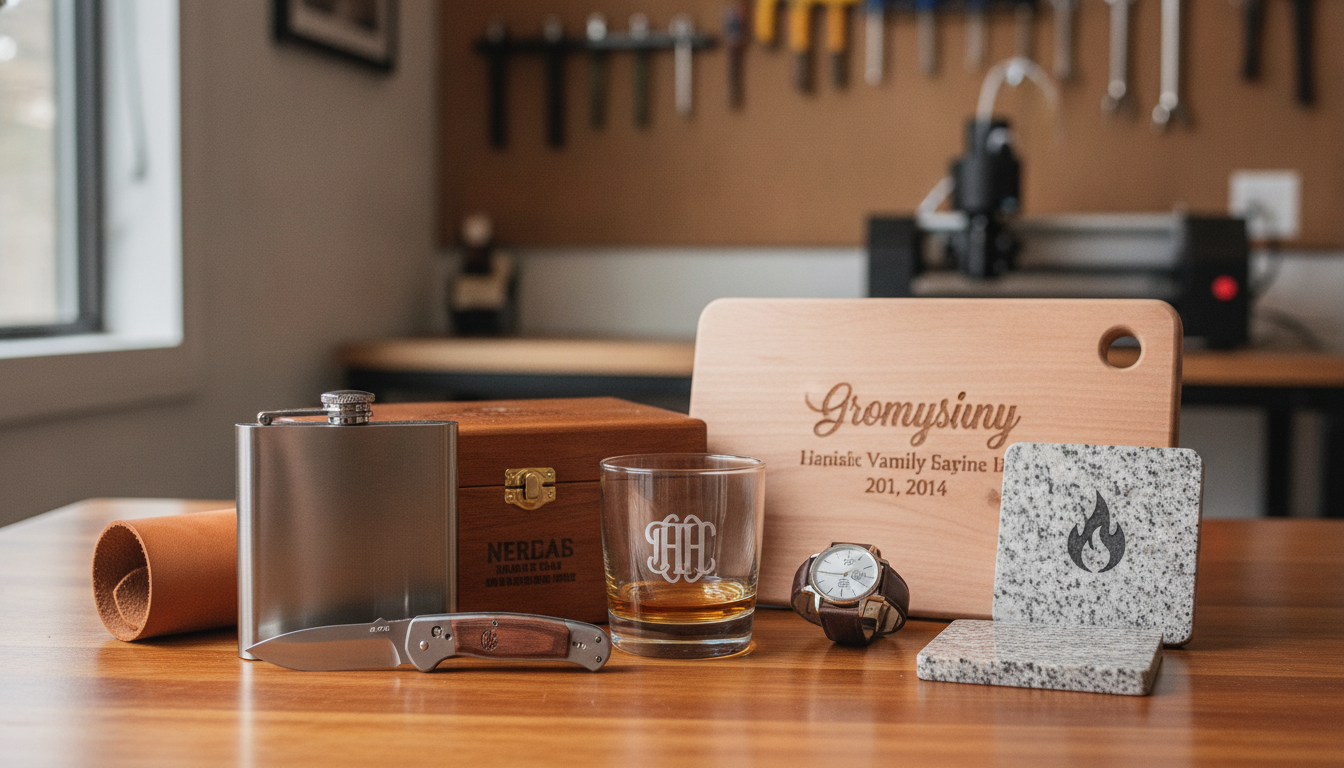 Custom Groomsmen Gift Ideas: The 2026 Guide to Local Knoxville Laser Engraving