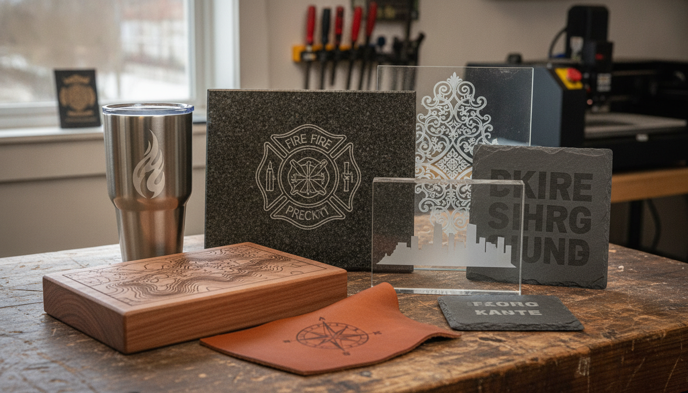 A Guide to Laser Engraving Materials: Choosing the Best Option for Your Project in 2026