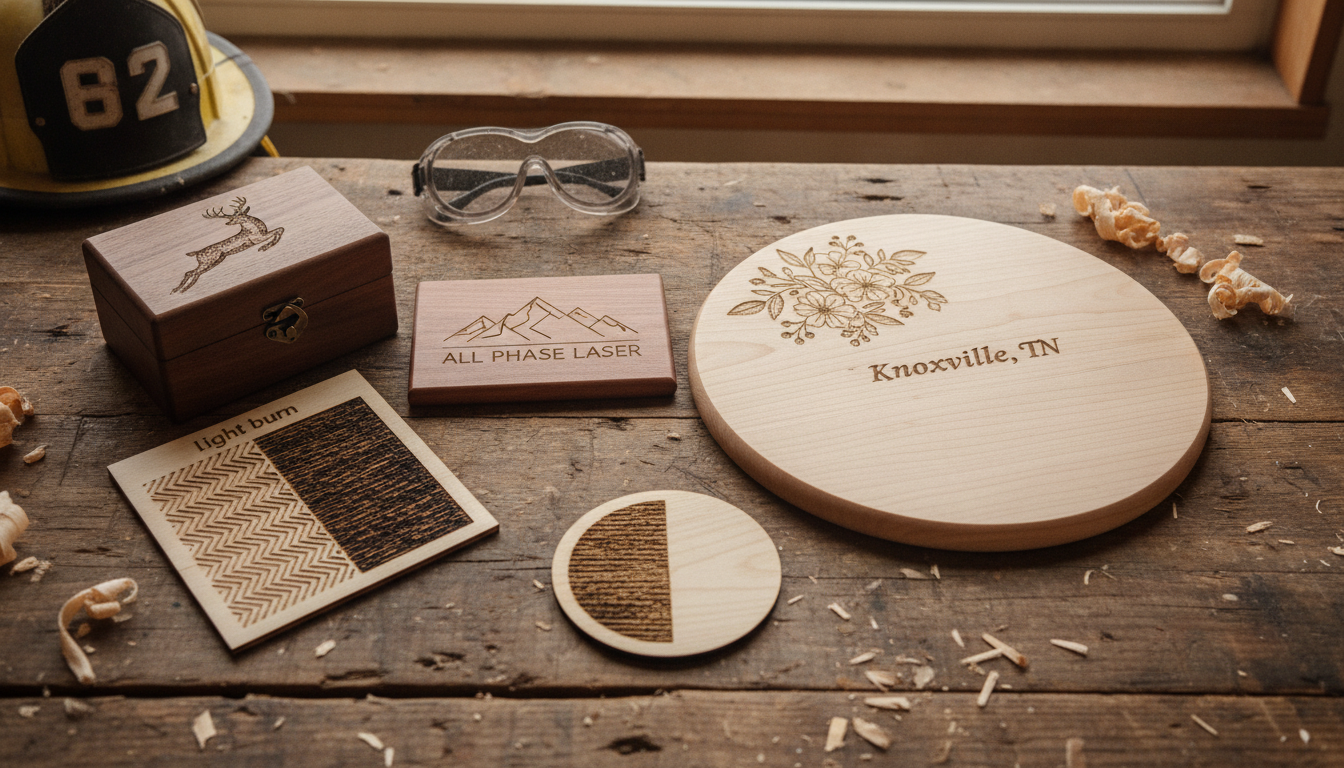 Custom Wood Laser Engraving in Knoxville: The 2026 Guide by All Phase Laser