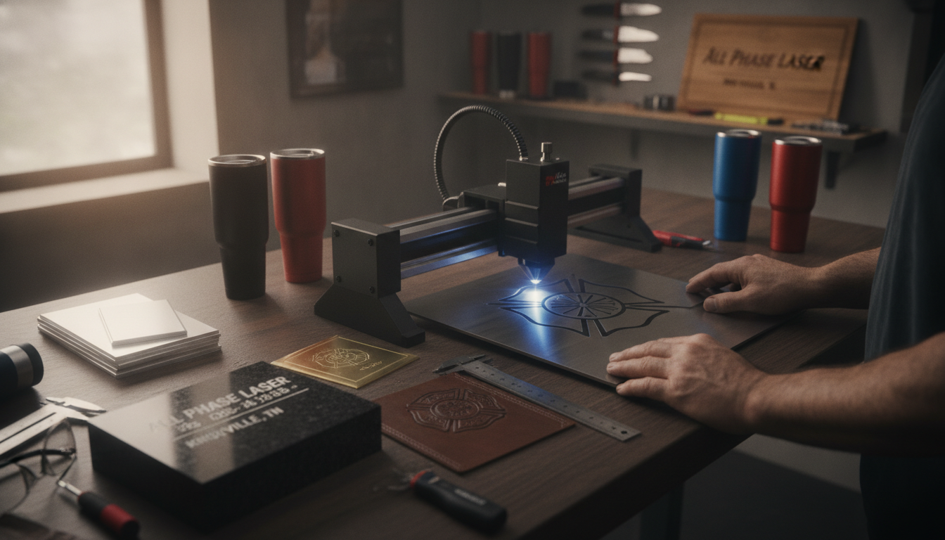 Permanent Precision: A Guide to Custom Metal Laser Engraving in Knoxville, TN