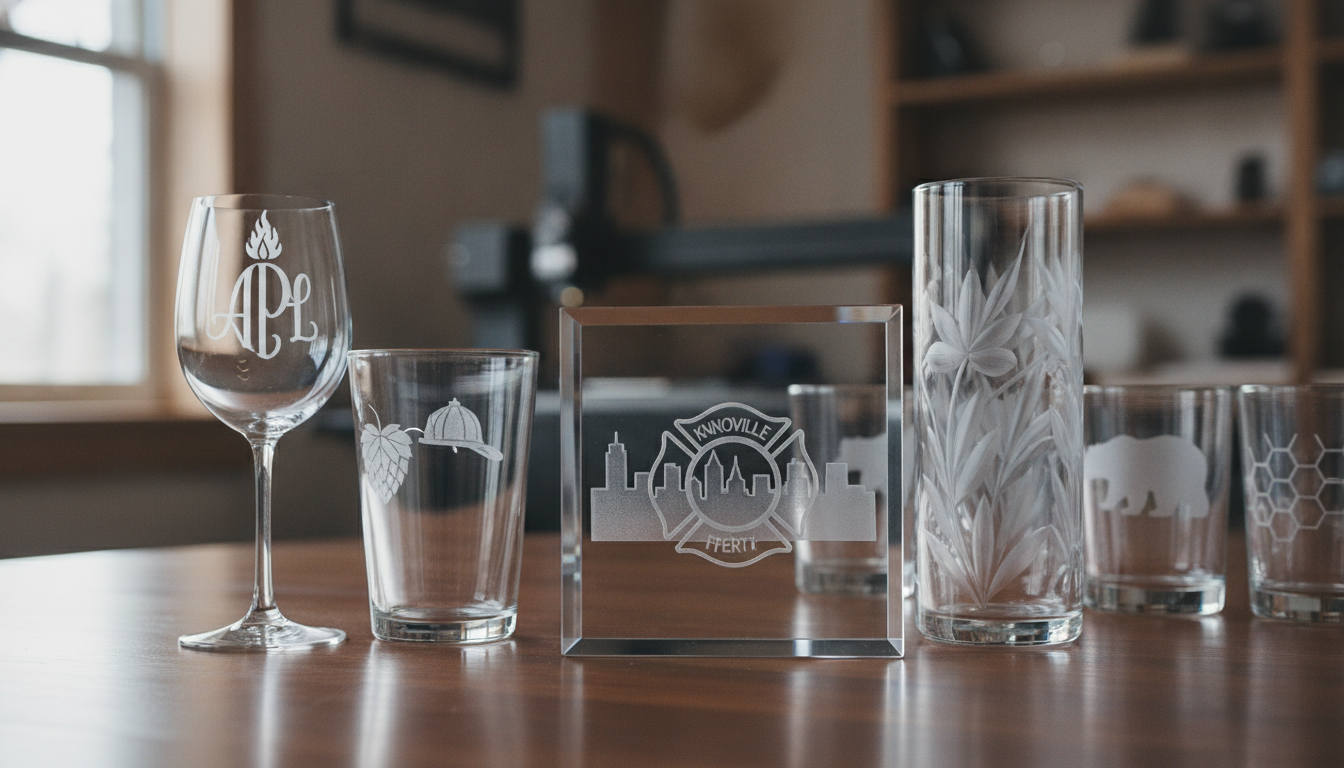 Custom Laser Etched Glass and Crystal in Knoxville: A Local Craftsman’s Guide