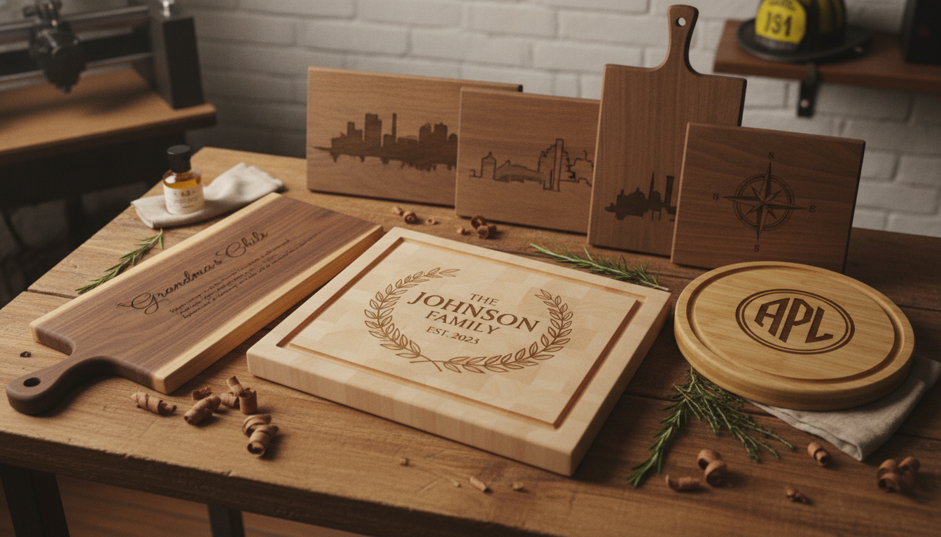 The Ultimate Guide to Custom Engraved Cutting Boards in Knoxville (2026)
